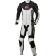 RTX Grey Arbiter Sports Biker One Piece Leather Suit