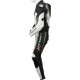 RTX Grey Arbiter Sports Biker One Piece Leather Suit