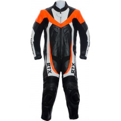 RTX F1 Junior Kids Racing Orange Biker Leathers