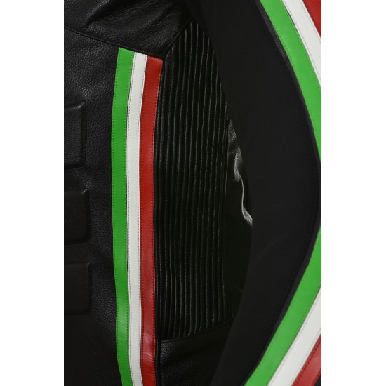 RTX Panther Italia Black Leather Race Leathers RTX Panther Italia Black Leather Race Leathers