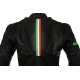 RTX Panther Italia Black Leather Race Leathers RTX Panther Italia Black Leather Race Leathers