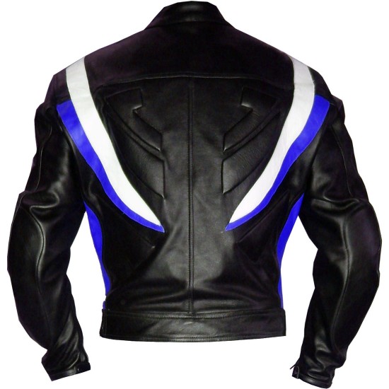 RTX Transformers Pro Blue Biker Motorcycle Jacket RTX Transformers Pro Blue Biker Motorcycle Jacket
