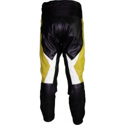 Transformer Yellow Leather Motorcycle Pant Transformer Yellow Leather Motorcycle Pant