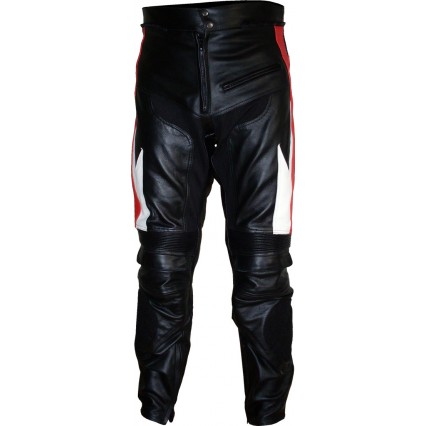 Transformer Red Leather Motorcycle Trouser Transformer Red Leather Motorcycle Trouser