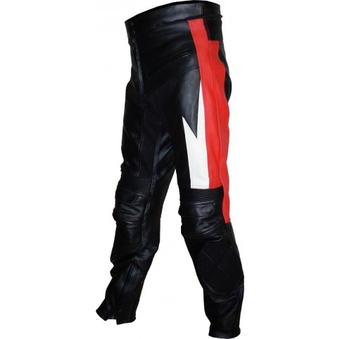 Transformer Red Leather Motorcycle Trouser Transformer Red Leather Motorcycle Trouser