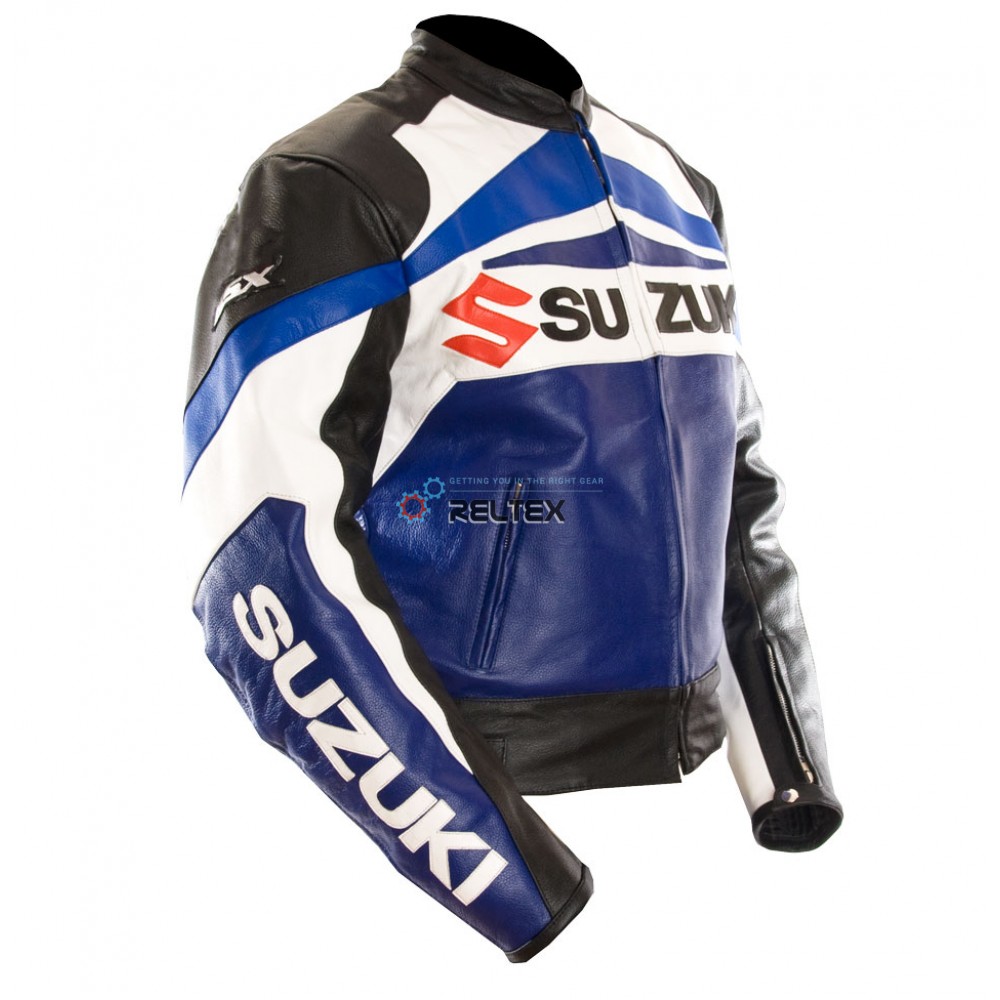 Suzuki GSX Leather Motorcycle Jacket