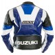 Suzuki GSX Classic Biker Leather Motorcycle Jacket