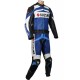 Suzuki GSXR Blue Leather Motorcycle Suit