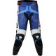 Suzuki GSXR Blue Leather Motorcycle Suit