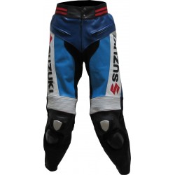 Suzuki GSXR Leather Motorcycle Trouser Pant