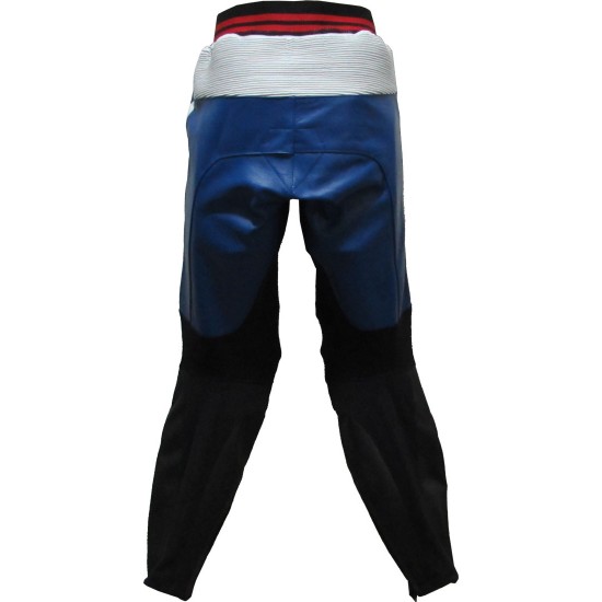 Suzuki GSXR Leather Motorcycle Trouser Pant Suzuki GSXR Leather Motorcycle Trouser Pant
