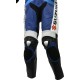 Suzuki GSXR Blue Leather Motorcycle Suit