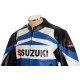 Suzuki GSXR Leather Motorcycle Jacket - 3 Colour Options