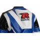 Suzuki GSXR Leather Motorcycle Jacket - 3 Colour Options
