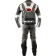 Suzuki GSXR GREY Leather Motorcycle Suit Suzuki GSXR GREY Leather Motorcycle Suit