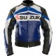 Custom Built SUZUKI Leather Motorbike Jacket Custom Built SUZUKI Leather Motorbike Jacket