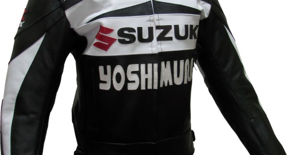 Suzuki Yoshimura GSXR Leather Biker Jacket