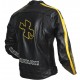 Special Edition RIZLA Black Suzuki Full Leather Motorbike Jacket