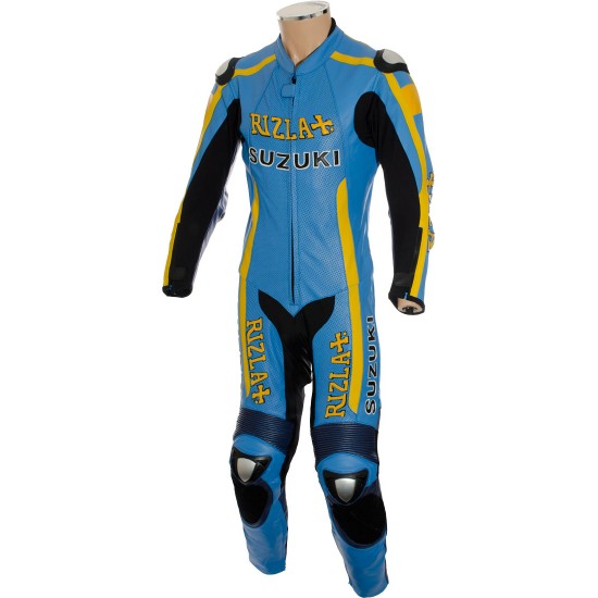 RIZLA Blue Suzuki Biker Leathers RIZLA Blue Suzuki Biker Leathers