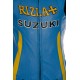 RIZLA Blue Suzuki Biker Leathers