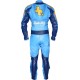 RIZLA Blue Suzuki GSXR Biker Armoured Leather Suit RIZLA Blue Suzuki GSXR Biker Armoured Leather Suit