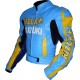 RIZLA Blue Suzuki GSXR Biker Armoured Leather Suit RIZLA Blue Suzuki GSXR Biker Armoured Leather Suit