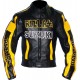 Custom Built SUZUKI Leather Motorbike Jacket Custom Built SUZUKI Leather Motorbike Jacket