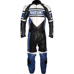Suzuki GSXR Classic Biker Leather Suit