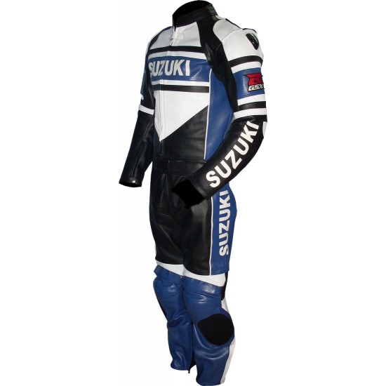 Suzuki GSXR Classic Biker Leather Suit