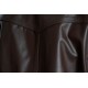 Rogue Drifter Brown Leather Biker Jacket
