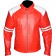 FIGHT CLUB Original Red Leather Biker Jacket FIGHT CLUB Original Red Leather Biker Jacket