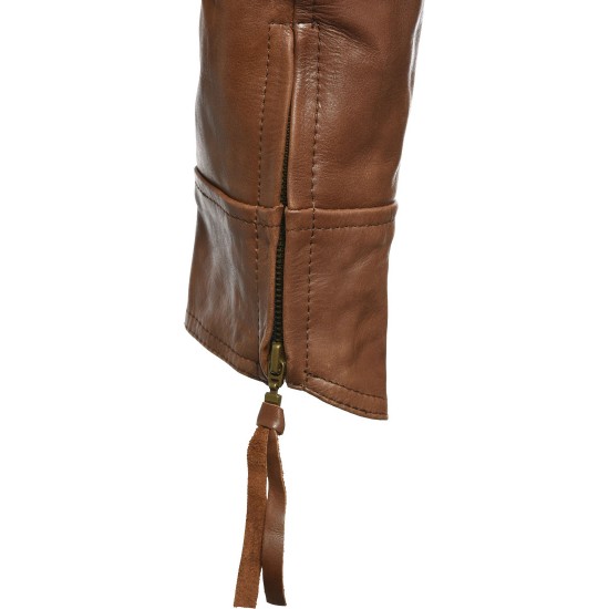 LOGAN Wolverine XMEN Brown Leather Jacket LOGAN Wolverine XMEN Brown Leather Jacket