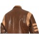 LOGAN Wolverine XMEN Brown Leather Jacket LOGAN Wolverine XMEN Brown Leather Jacket