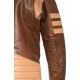 LOGAN Wolverine XMEN Brown Leather Jacket LOGAN Wolverine XMEN Brown Leather Jacket