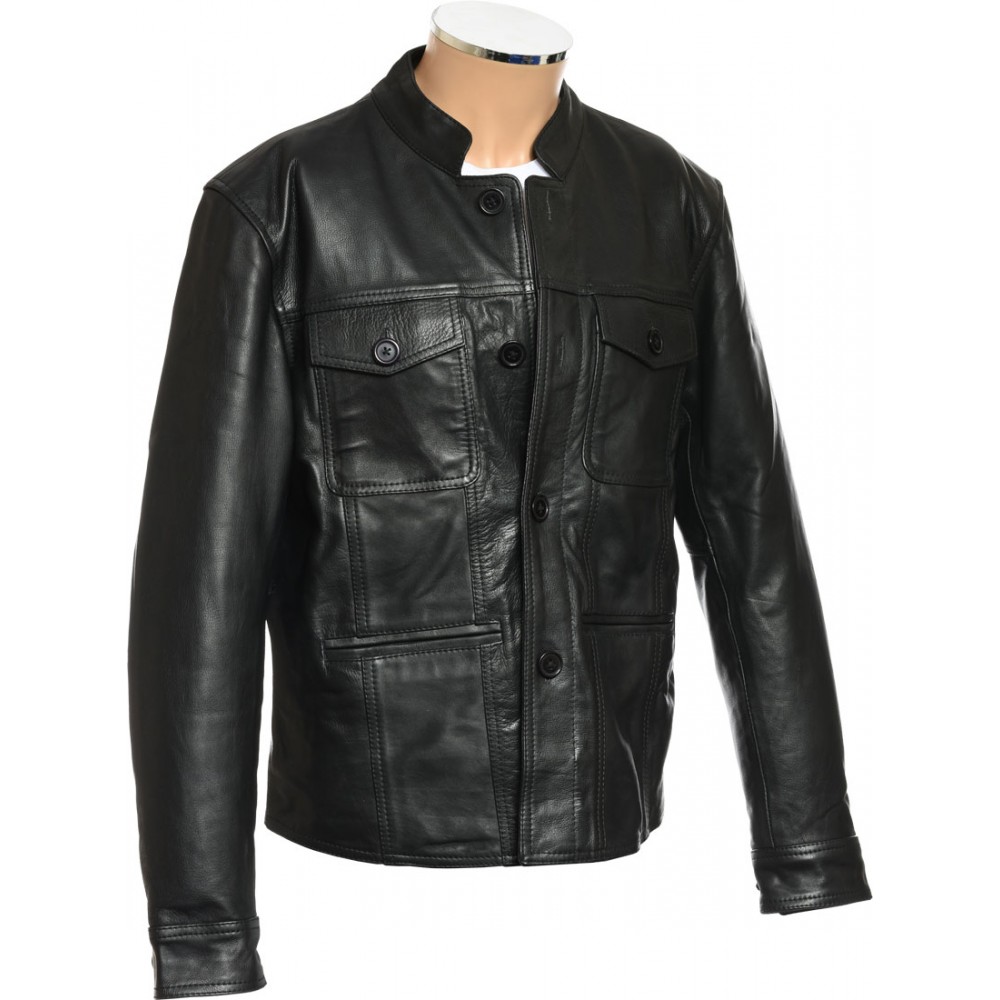 Paul Weller Modfather Leather Club Jacket