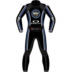 VR46 Sky Racing Team All Black Motorbike Special Edition Biker Race Leathers