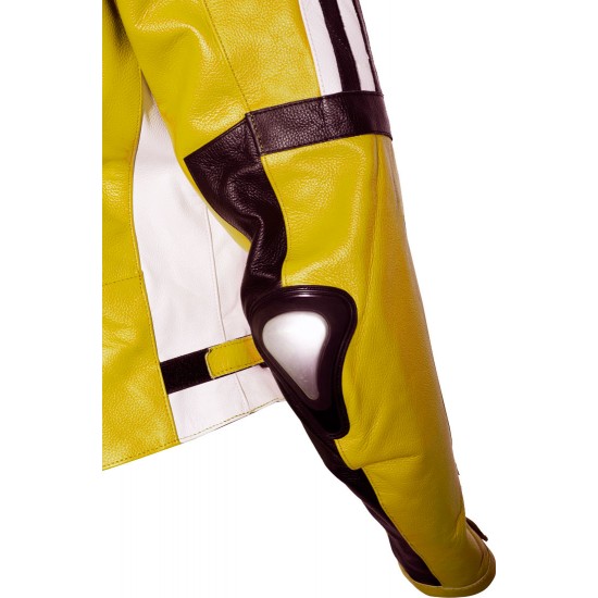 Triumph Daytona Sport Yellow Motorbike Jacket