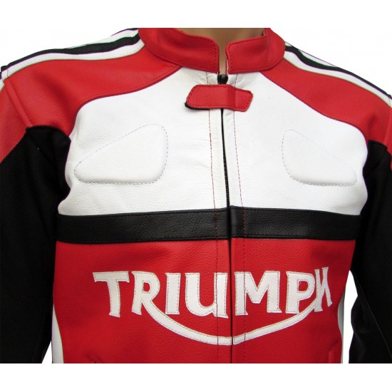 Triumph Daytona Sport Red Motorbike Jacket
