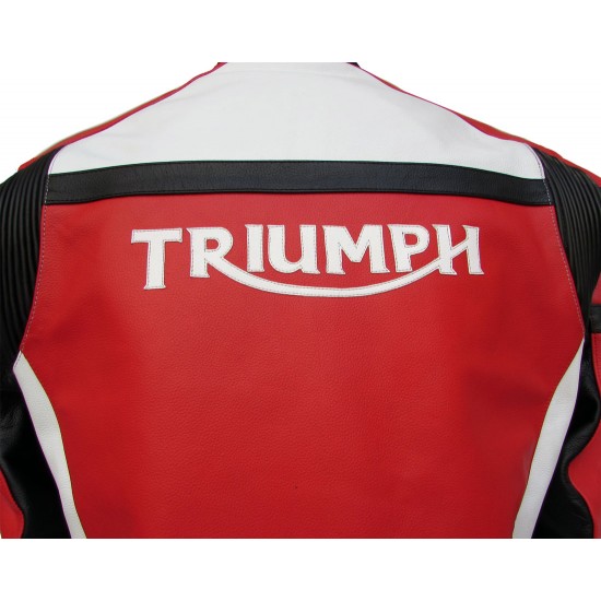 Triumph Daytona Sport Red Motorbike Jacket