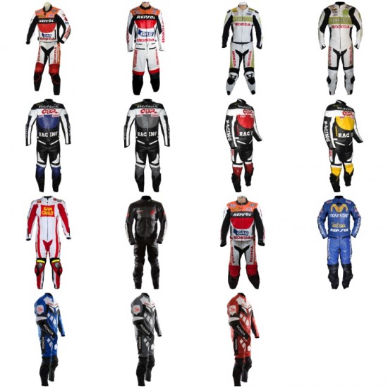 Custom Made HONDA Leather Motorcycle Suit Custom Made HONDA Leather Motorcycle Suit