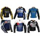 Custom Built SUZUKI Leather Motorbike Jacket Custom Built SUZUKI Leather Motorbike Jacket